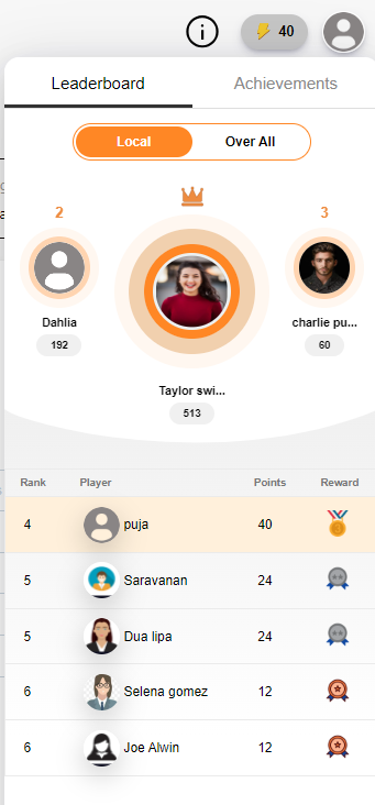 screenshot of Reward Rally